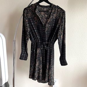 Allsiants silk dress